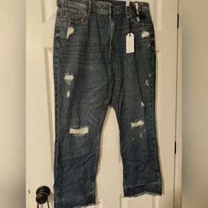 Straight Ankle High Rise